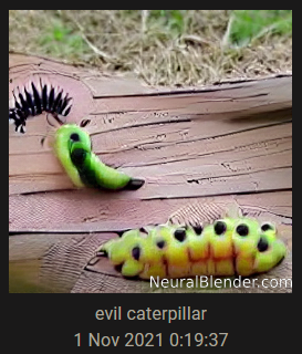 evil caterpillar